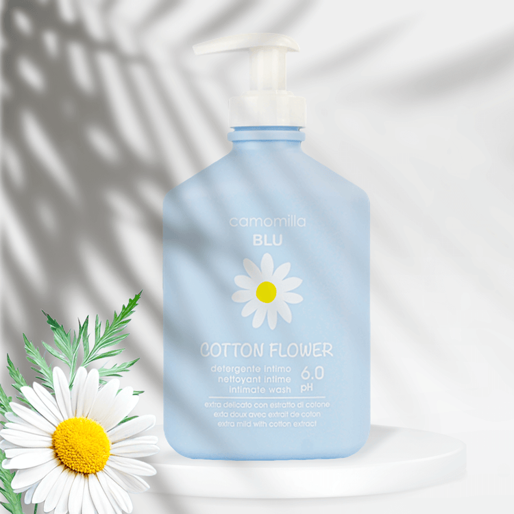 Camomilla BLU Gel intim Cotton Flower, 300 ml