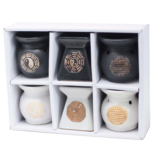 Aroma Lampă Clasică Rustică - Yin Yang (diverse)