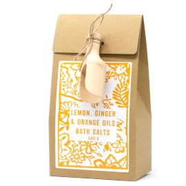 Sare de Baie de Lamaie, Ghimbir și Portocale 500gr