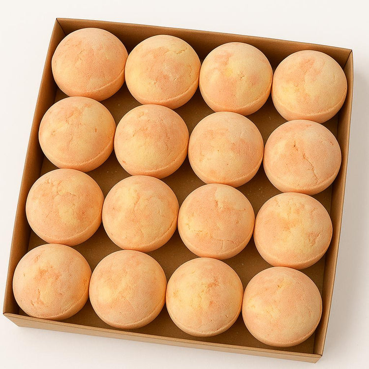 Set 16 Bombe Spumante de Baie Sangria cu Piersici – 16 × 180g - 11 plus 5 GRATIS