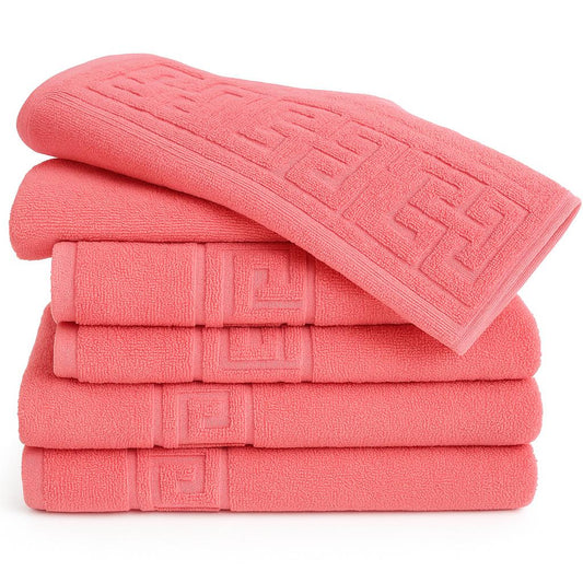 Set 6 prosoape bumbac, diverse culori si dimensiuni 500 gr/mp