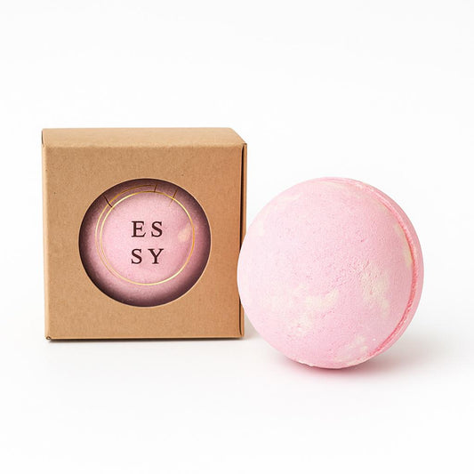 Bombă Spumantă de Baie – Limonadă Roz (180g)