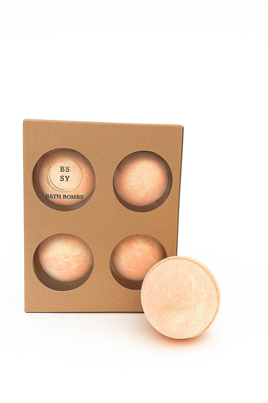 Set 4 Bombe Spumante de Baie Sangria cu Piersici – 4 × 180g