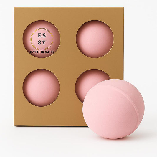 Set 4 Bombe Spumante de Baie – Limonadă Roz - 4 × 180g