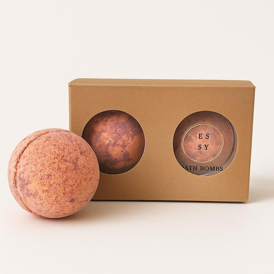 Set 2 Bombe Spumante de Baie – Ciocolată și Portocală - 2 × 180g