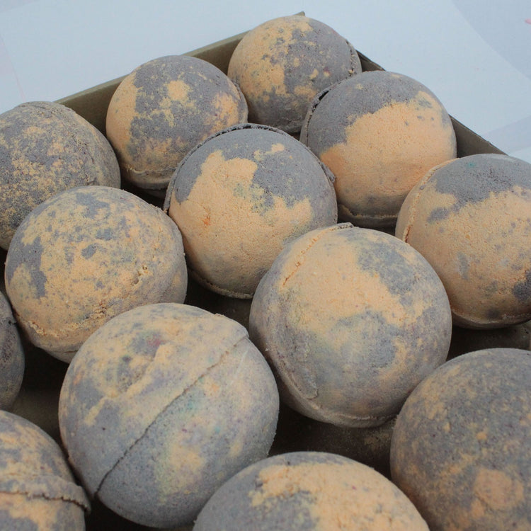 Set 4 Bombe Spumante de Baie – Ciocolată și Portocală - 4 × 180g