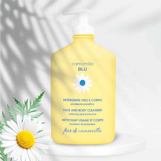 Camomilla BLU GEL DE CURATARE FATA SI CORP, 500 ml