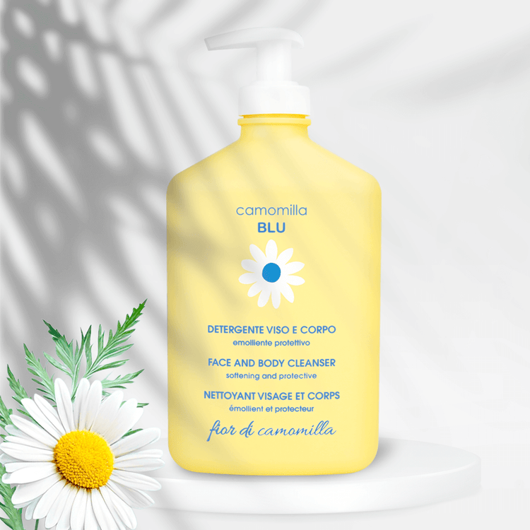 Camomilla BLU GEL DE CURATARE FATA SI CORP, 500 ml