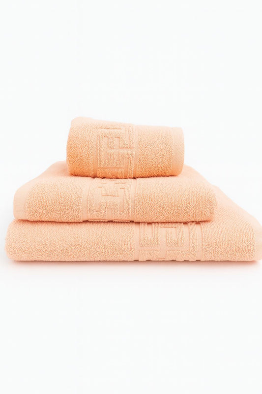 Set 3 Prosoape Bumbac Pakistanez 500 gr/mp, 30x50cm, 50x90cm, 70x130cm