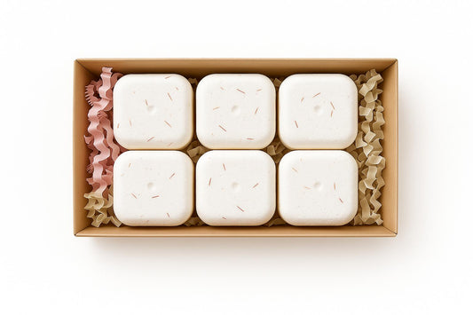 Cub aromaterapie efervescent pentru dus 70g impotriva anxietatii set de 6 buc - 5+1 GRATIS