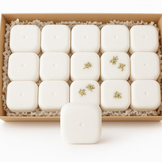 Cub aromaterapie efervescent pentru dus 70g calmant set de 16 buc - 11+5 GRATIS